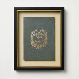 8"x10" Christmas Carol Framed Wall Art - Hearth & Hand™ with Magnolia